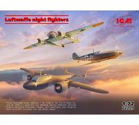 ICM 72209 German Luftwaffe Night Fighters 3 Aircraft Set 1:72 Model Kit