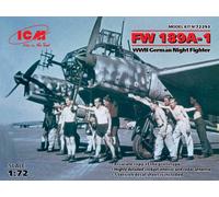 ICM 1:72 - FW 189A-1, WWII German Night Fighter