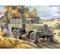 ICM 72541 Soviet Zil-157 Army Truck 1:72 Military Vehicle Model Kit
