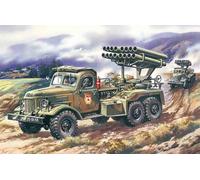 Icm 72581 1/72 BM-14-16, Multiple Launch Rocket System on Zil-157 Base