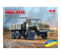 ICM 1:72 URAL4320 Truck Armed Forces of Ukraine, Model kit, ICM72708