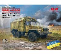 Icm 72709 1/72 Ural-43203, Military Box Vehicle of the Armed Forces of Ukraine