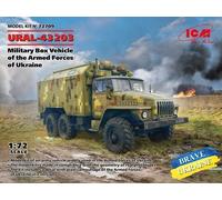 ICM 72709 1:72nd Ural-43203 Military Box Vehicle of the Armed Forces of Ukraine