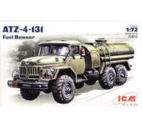 ICM Model Kit ATZ-4-131 Fuel Bowser 1:72 Plastic Military Vehicle