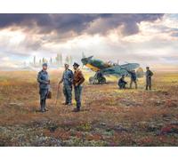 ICM 1:48 - Bf 109F-4 with German Ground Personnel