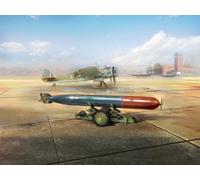 ICM 1/48 Scale WWII British Torpedo Trailer Model Kit