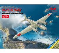 Icm 72203 - 1:72 Ki-21-Ib 'Sally', Japanese Heavy Bomber (100% New Molds) - New