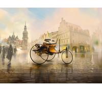 ICM Car Model Kit – Benz Patent-Motorwagen 1886 – 1:24 – Easy Version (Plastic Wheel-Spokes)