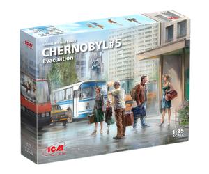ICM Chernobyl Extraction Diorama Set No 5 1:35 Scale Model Kit with Figures