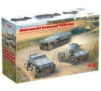 ICM Diorama 1:35 -Wehrmacht Armored Vehicles, Black