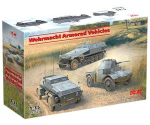 ICM Diorama 1:35 -Wehrmacht Armored Vehicles, Black