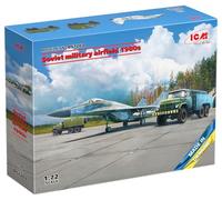 ICM Scale Model Kit ICMDS7203 – Soviet Military Airfield 1980s – 1:72