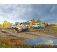 ICM Diorama Sets - Panzerwaffe Steel Cats (Pz.Kpfw.V Panther Ausf.D &