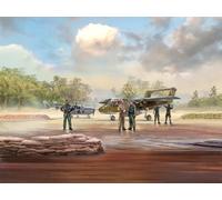 ICM Diorama Sets - Vietnam USAF Airfield Set (0-2A, OV-10A Aircraft & 5