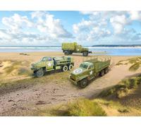 ICM Diorama Sets - WWII U.S. Military Vehicles, G7117, Studebaker US6-U3,