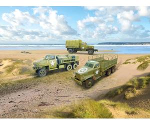 ICM Diorama Sets - WWII U.S. Military Vehicles, G7117, Studebaker US6-U3,
