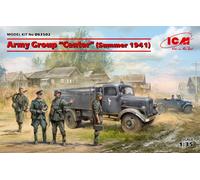 ICM 1/35 scale Army Group Center Kfz.1, Typ L3000S, (4 figures), Drivers # 3502