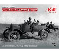ICM Diorama Set DS3510 – 1:35 WWI ANZAC Desert Patrol (Model T LCP, Utility, Touring)