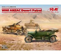 ICM DS3510 1:35th scale WWI Anzac Desert Patrol Model T LCP, Utility, Touring