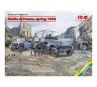 ICM DS3515 Battle of France Spring 1940 WWII 1:35 Model Kit Diorama Set