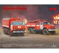 Icm Ds3527 - 1:35 Fire Trucks Of Ukraine - New
