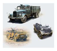 ICM DS3529 Vehicles of the D.A.K Diorama Set 1:35 Model Kit