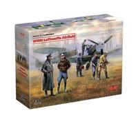 ICMDS4801 - ICM 1:48 - WWII Luftwaffe Airfield (2 Aircraft & Pilots)
