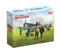 ICM 1:48 - WWII RAF Airfield Spitfire Mk.IX & Mk VI & Crew
