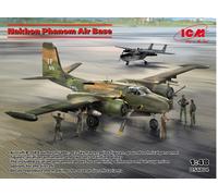 ICM DS4804 1:48 Nakhon Phanom Air Base including O-2A, B-26K, US pilots & ground