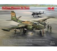 ICM 1/48 Nakhon Phanom Air Base Including Cessna O-2A, B-26K Counter Invader ...
