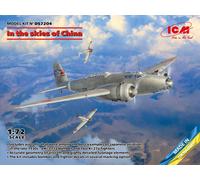 ICM DS7204 1:72 In the skies of China (Mitsubishi Ki-21-Ia, two Ki-27a) Diorama