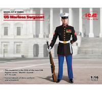 ICM Figures 1:16 - U.S. Marines Sergeant 1:16 Figure - ICM16005