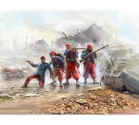 ICM ICM35709 1:35-French Zoaves (1914) 4 Figs