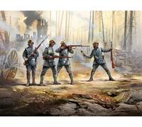 ICM Scale Model Kit - 1:35 WWI German Infantry in Armor - Plastic Figures (35722)