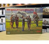 ICM Figures 1:48 - Japanese Pilots and Ground Personnel WWII (5 Figures) -