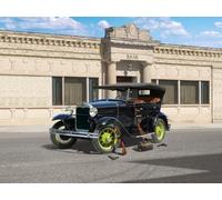 ICM 1/24 Ford Model A Gangster Car - 24052