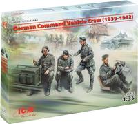 ICM 1:35 - German Command Vehicle Crew (1939-42) 4 Fig