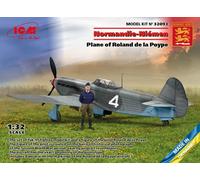 ICM 32093 1:32nd scale Yak-9T Plane of Roland de la Poype