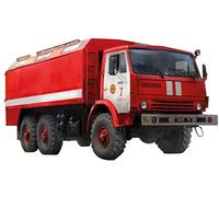 ICM 35003 AR-2 Ukraine Hose Fire Truck Kamaz 1:35 Plastic Model Kit