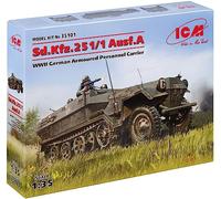 ICM ICM35101 1:35 Sd.Kfz.251/1 Ausf. A Armoured Personnel Carrier