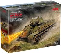 ICM ICM35354 1:35-IT-34/76, WWII Soviet Flamethrower Tank Scale Model kit