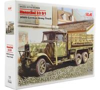 ICM ICM35466 1:35-Henschel 33 WWII German Army Truck, 21 x 6.2 x 7.2 centimetres