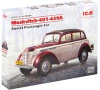 ICM ICM35484 1:35-Moskvitch-401-420A Soviet passenger car