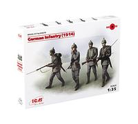 ICM ICM35679 1:35-German Infantry (1914) 4 Figs, 9 x 13 x 51 millimetres