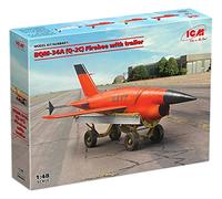 ICM48401 - ICM 1:48 - BQM-34A (Q-2C) Firebee with Trailer