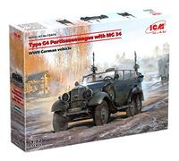 ICM Scale Model Kit Mercedes Benz W31 Type G4 Partisanenwagen with MG34 1/72 (20mm) 72473
