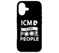 ICM is for Poor People | Cheeky Poker Tournament Player Case for iPhone 17