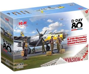 ICM Ltd Ed 1:48 - B-26B Maraud with USAAF Pilots