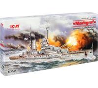 ICM 1:350 - "Markgraf" WWI German Battleship