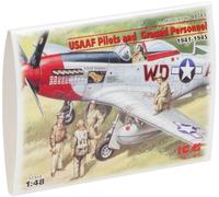 ICM 1:48 - USAAF Pilots & Ground Personnel (1941-1945)